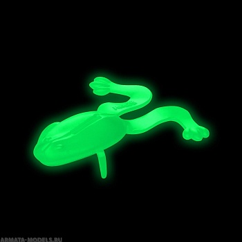 Лягушка Crazy Frog 2,36"/6,0 см  Phosphorus 10шт. (HS-22-041) Helios