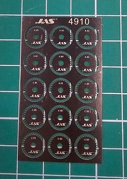 4910J Диск для ревитера  d 8.5 мм, шаг 0,85 мм, 15 шт.