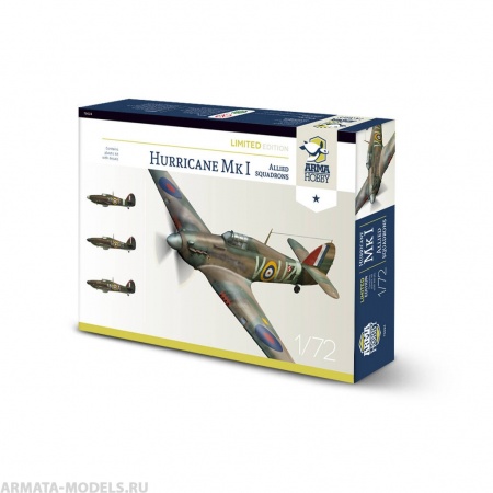 AH70024 Hurricane Mk I Allied Squadrons Arma Hobby