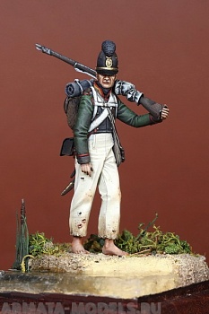 5431SOGA Fusiler of the light battalion. Bavaria. 1812 year.