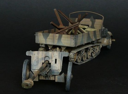 35803 V3000S/SS M Maultier с пушкой 7,62 см Pak 36 (r ) ICM 35803 V3000S/SS M Maultier с пушкой 7,62 см Pak 36 (r ) ICM