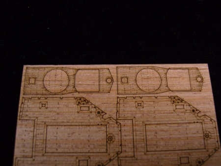 AW10042 Деревянная палуба для DKM Z-31 Destroyer