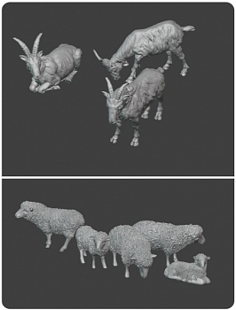 HE-43032 Миниатюра скот (7шт)