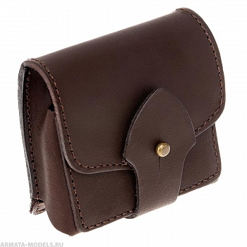 Подсумок двухрядный К-7,62 на 10 патронов кожа (HS-ПП-11) Helios