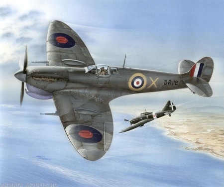 SH48051 Supermarine Spitfire Mk.VC Malta Defender Special Hobby