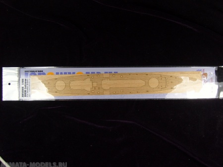 AW50008 Деревянная палуба для 1/400 DKM Lutzow