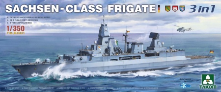 6001T Sachsen-Class Frigate Takom
