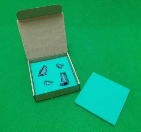 6039 кошки набор 4 шт масштаб 1:12 СВ Модель