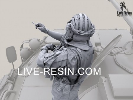 LRM35047 Современный солдат Российской Армии водитель бронетехники - 9