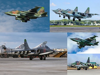 AM48165 Декаль Су-25 СМ/СМ3 (5 вариантов).