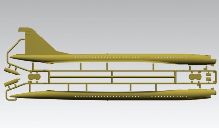 14401 Ту-144, Советский сверхзвуковой пассажирский самолет ICM