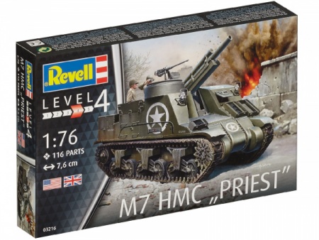 03216 Самоходная гаубица M7 HMC Priest Revell