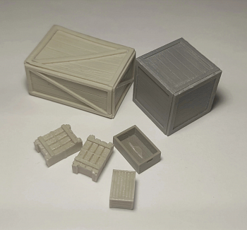 HE-35074 Миниатюра набор ящиков HE-35074 Миниатюра набор ящиков
