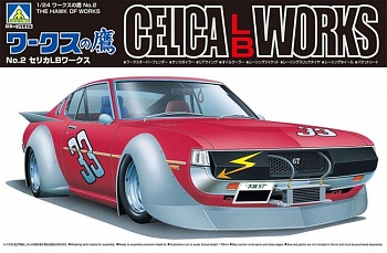 06574 Автомобиль Toyota Celica LB Works The Hawk of Works No.2