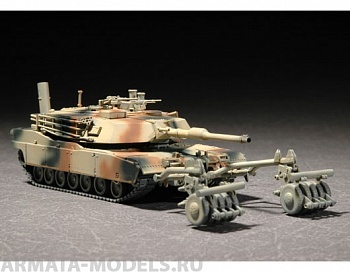 07278P M1A1 with Mine Roller Set 07278P M1A1 with Mine Roller Set