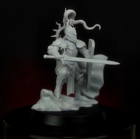 BCK-WG-025 Капитан | Игровая миниатюра 32 мм Blood Carrot Knights