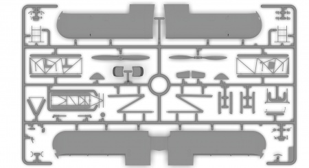 32052 Stearman PT-13/N2S-5 Kaydet, Американский учебный самолет ICM