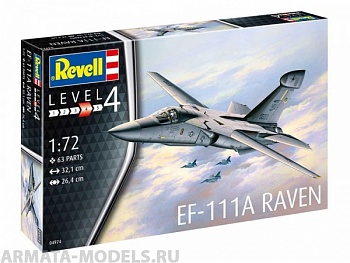 64974RE Набор Самолёт радиоэлектронной борьбы EF-111A Raven