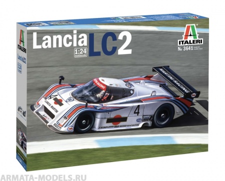 3641ИТ Авто LANCIA LC2 24h Le Mans 1983 Italeri