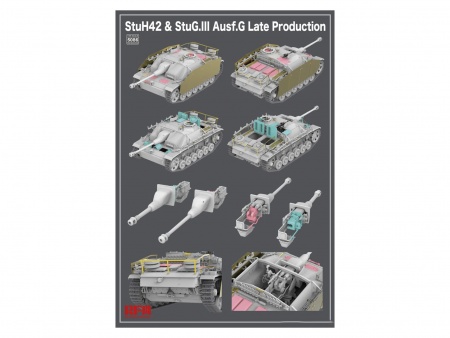 RM-5086 САУ StuH 42 & StuG.III Ausf.G Rye Field Model (RFM)