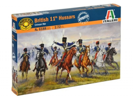 6052ИТ Солдатики Britich Hussars (Crimean War) Italeri