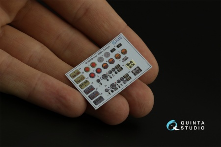 QD35069 3D Декаль интерьера кабины Steyr 1500A (Tamiya)