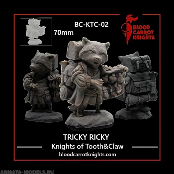 BCK-CM-007 Хитрый Рики | Коллекционная миниатюра 70 мм