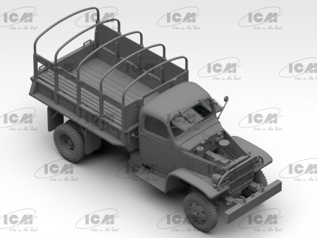 35593 G7107, Армейский грузовой автомобиль IIМВ ICM