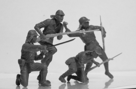 35568 Фигуры Японская Пехота 1942-1945гг ICM 35568 Фигуры Японская Пехота 1942-1945гг ICM