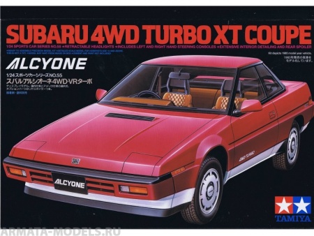 24055 Subaru 4WD Turbo XT Coupe Alcyone Tamiya