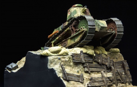 TS-011 FRENCH FT-17 LIGHT TANK (RIVETED TURRET) Meng