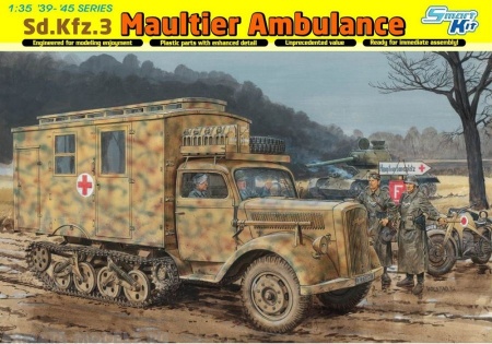 6766Д 1/35 Грузовик Sd.Kfz.3 Maultier Ambulance Dragon 6766Д 1/35 Грузовик Sd.Kfz.3 Maultier Ambulance Dragon