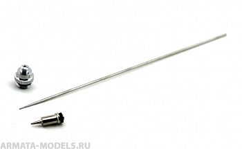 5595J Набор для аэрографа, 0,5 мм (игла высокопрочная, сопло, диффузор)