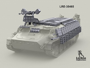 LRE35465 Конверсионный набор для МТ-ЛБ - катерная зенитная башня с установкой ДШКМ 2-УК-Т и навесная защита от дронов  (Не для свободной продажи)