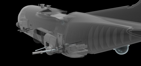 AM7290 Конверсия AC-130H Spectre Arma Models