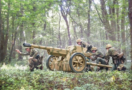 96460ИТ Противотанковая пушка Pak 97/38 с расчетом Italeri