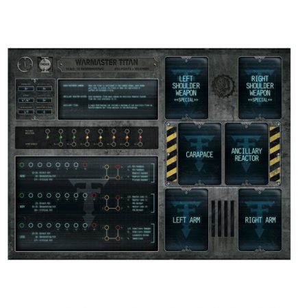 400-41GW Набор "Тяжелый Боевой Титан класса Вармастер" (WH40K: Adeptus Titanicus Warmaster Heavy Battle Titan) 400-41GW Набор "Тяжелый Боевой Титан класса Вармастер" (WH40K: Adeptus Titanicus Warmaster Heavy Battle Titan)