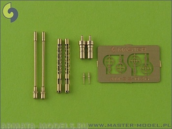 AM-32-026 Немецкий авиационный пулемет MG 81 и MG 81Z - точеные стволы и протравленные прицельные приспособления (2 шт.) AM-32-026 Немецкий авиационный пулемет MG 81 и MG 81Z - точеные стволы и протравленные прицельные приспособления (2 шт.)