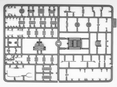 72461 Германский легкий тягач Krupp L2H143 Kfz69 с пушкой Рас 36 ICM