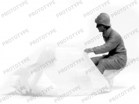 35647 Фигуры, Французский танковый экипаж II МВ (4 фигуры) ICM