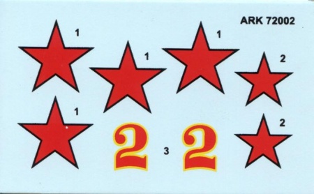 72002 Советский фронтовой бомбардировщик СБ-2 ARK model