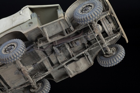 3656 Американский армейский автомобиль Dodge WC-51 Звезда