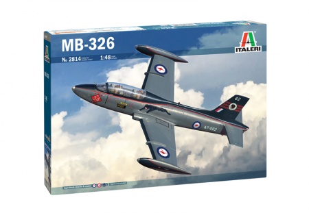 2814ИТ Самолет MB.326 (10013160/170621/0366752, ИТАЛИЯ ) Italeri
