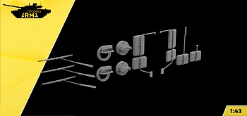 AM43013 Набор дополнений для ультрадетализации Neo KAMAZ-65115 Самосвал