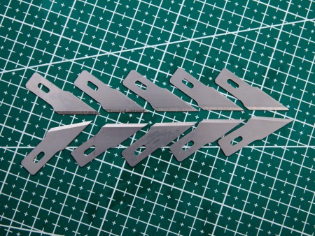 0630MCH Сменное лезвие модельного ножа №8 10 шт