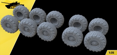 AM35963 Колеса под нагрузкой (Не для свободной продажи) Arma Models