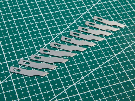 0628MCH Сменное лезвие модельного ножа №9 10 шт