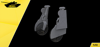 AM72431 Ультрадетализированные стойки Neo для Як-1 Вариант 2 AM72431 Ультрадетализированные стойки Neo для Як-1 Вариант 2