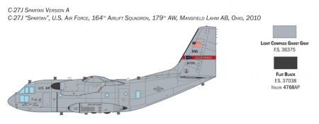 1450ИТ Самолет C-27J SPARTAN / G.222 Italeri
