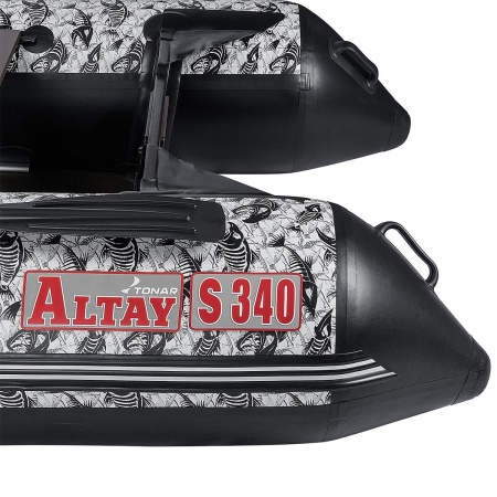 Лодка Алтай S340 принт Рыбы Тонар